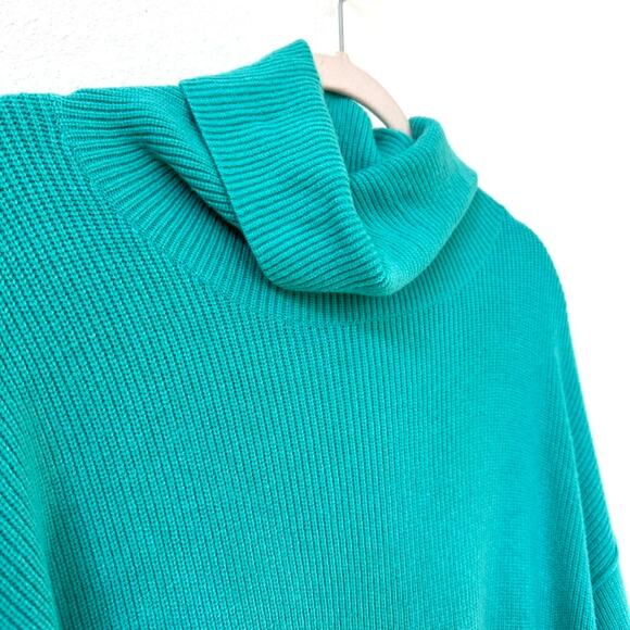 Free People Oversized Softly Structured Tunic Sweater in Oasis, Size S - Picture 2 of 7